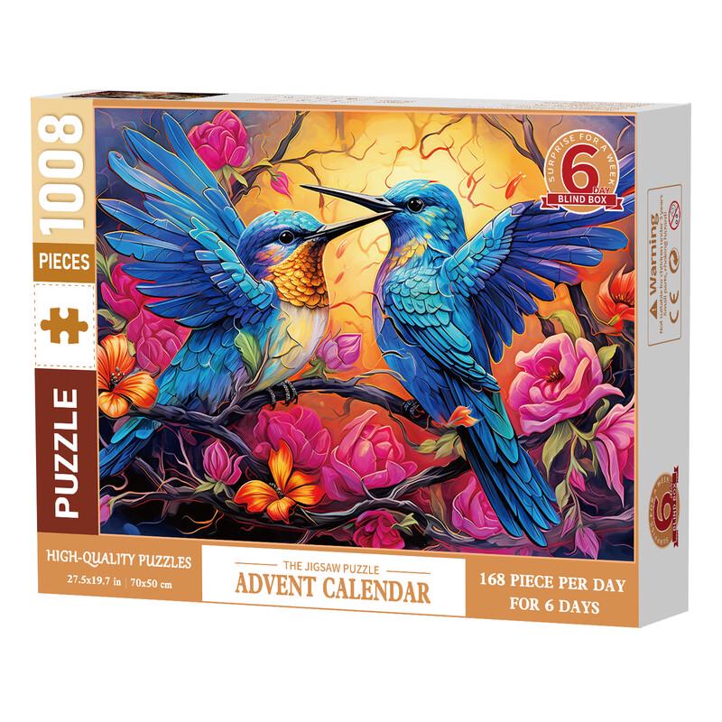 

Chenchen Creative 1008-Piece Irregular Blind Box Decompression Puzzle