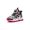 Anta Kids Lace-Up Comfortable Versatile Casual Non-Slip Wear-Resistant Mid-Top Running Shoes Kids sneaker Black White 312349973N-6