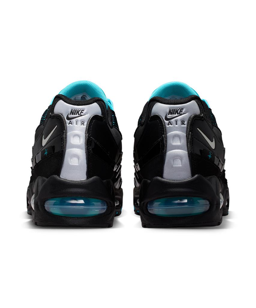 Nike Air Max 95 Big Bubble M - Black:Gamma Blue:Metallic Silver:Chrome / Im4691-001