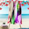 Dynamic Blade: Sword Artistry Motion Beach Towel Outdoor Camping Portable for Travel Outdoor Pool Towel Swim Quickdrying Swim Towel