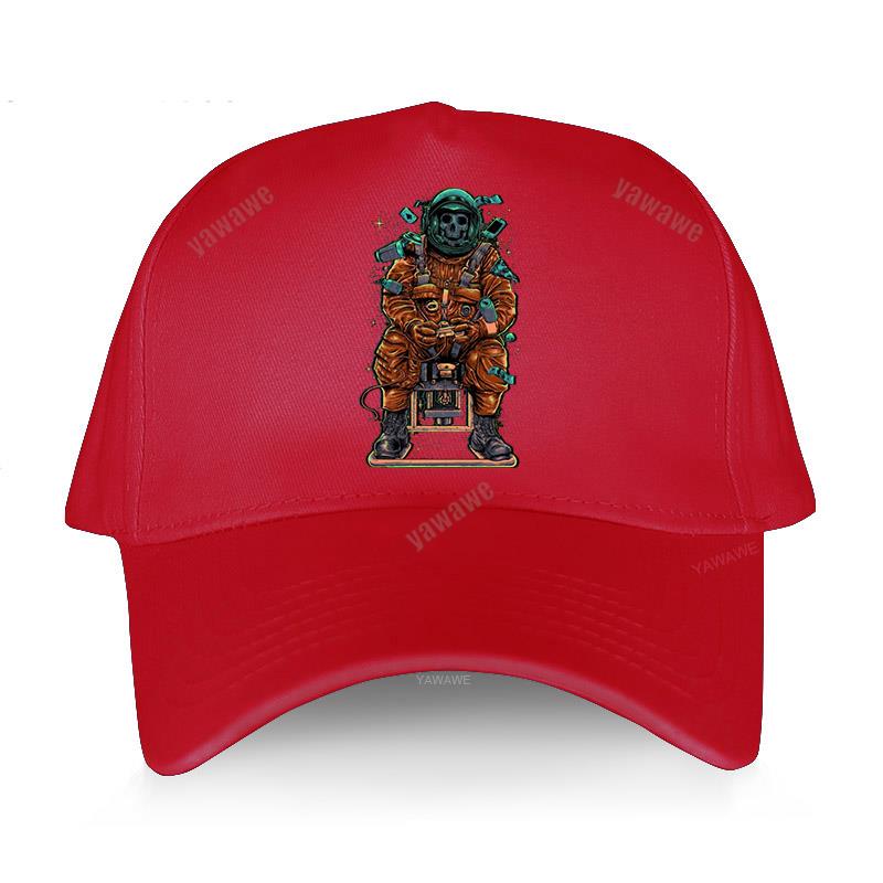 Nejnovější bavlněné letní baseballové čepice pro muže Snapback Alone In Space Robot Hip Hop Harajuku Čepice Dámská Dospělá yawawe Golfová čepice