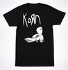 Korn Vintage Doll Sketch T-Shirt Black Nu Metal Band Graphic Unisex Tee