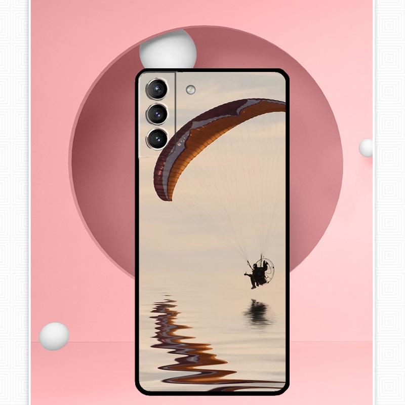 Paragliding Sport Case For Samsung Galaxy S25 Ultra S20 S21 S22 S23 S24 Plus S9 S10 S24 FE S25 FE Cover Funda