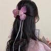 Pearl Flower Hair Claw Butterfly Orchid Large Shark Clip Cute Orchid Hair Clip  Girl