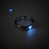 Luminous Ring Creative Glowing In The Dark Adjustable Couple Ring For Women Men Heart Rings Valentine'S Day Jewelry Gifts