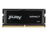 Module mémoire - Kingston - FURY Impact - DDR5 - 16 Go - SO DIMM 262 broches - 5600 MHz