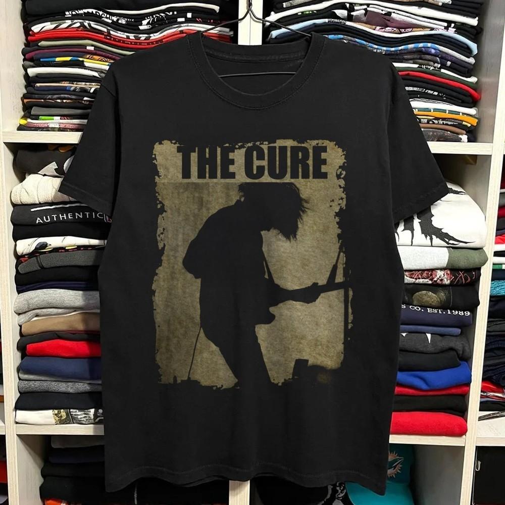 The Cure Band Shirt Black Unisex Tshirt Size SBlack Cotton Tshirt Size S5XL XXXXL