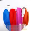 Dual Type-C Fast Charging Colorful Magnetic Woven Data Cable for Android & Apple 15/16.