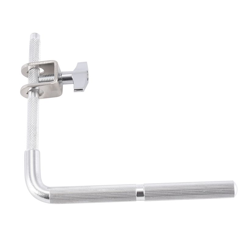 Classy-Cowbell Mount L-Rod Attachment Accessory Part 9.5Mm Diameter Perfect For Drummer Drum Hardware