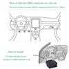 Realtime GPS Tracker 16PIN OBD Mini Plug Play Car GSM OBD2 Tracking Device OBD II GPS Locator With Software/APP