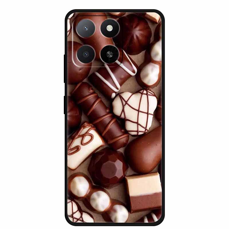 Für ZTE Blade A55 A35 Hülle Tiere Weiches Silikon TPU Handyhüllen Rückseite für ZTE Blade A35 BladeA55 Wolf Stoßfest Cool Capa