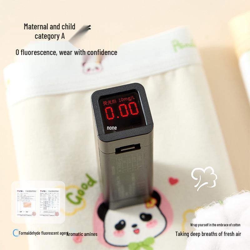 Antibacterial Girls' Pure Cotton Boxer Briefs - Class A, 100% Cotton Crotch, for Middle and Older Children