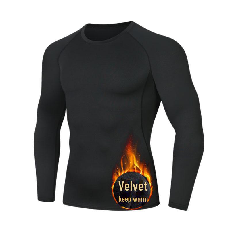 

Термолегкие леггинсы с флисовой подкладкой и длинными рукавами для занятий спортом и фитнесом на открытом воздухе S