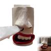 Desktop Ornament Funny Face Tissue Holder Handmade Creativity  Paper Dispenser  Bathroom