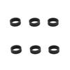 6Pcs Fuel Injector Seals For BMW N54 N63 135 335 535 550 740i  X5 X6 13538616079