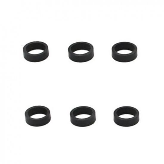 6Pcs Fuel Injector Seals For BMW N54 N63 135 335 535 550 740i X5 X6 13538616079