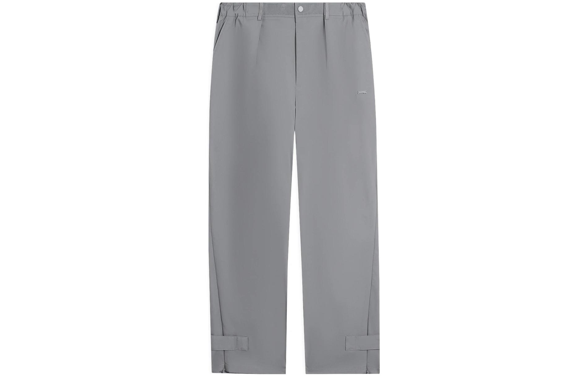 Li Ning Badfive Casual Pants Men s Gray AKXSB29-1 L