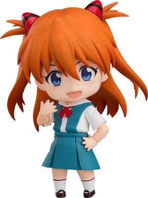 Nendoroid Neue Kinoversion Shikinami Asuka Langley Plastik Bemalt Bewegliche Figur Wiederverkauf Evangelion Nicht Maßstab