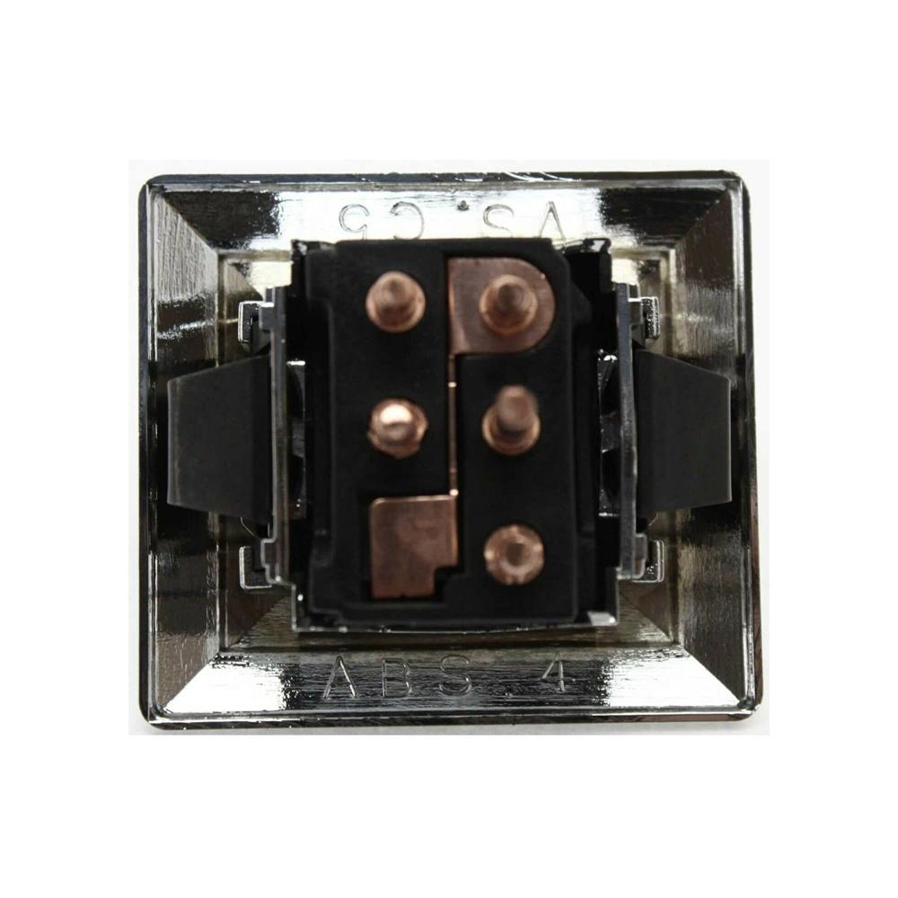 Chrome Power Window Switch Pair Set of 2 For Chevy GMC Pontiac