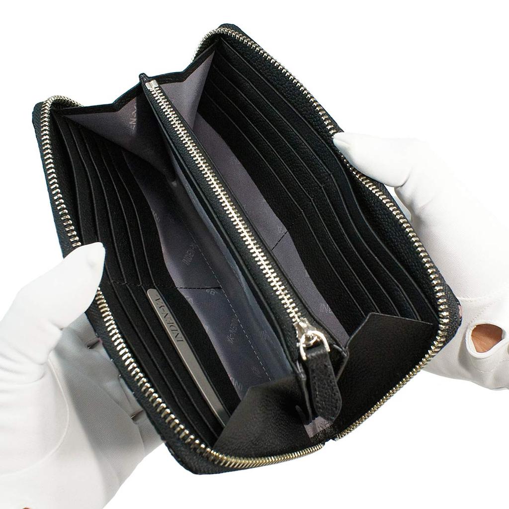 Inden Long Wallet Round Zipper Deerskin RYUOLA 7724 [Indenya]
