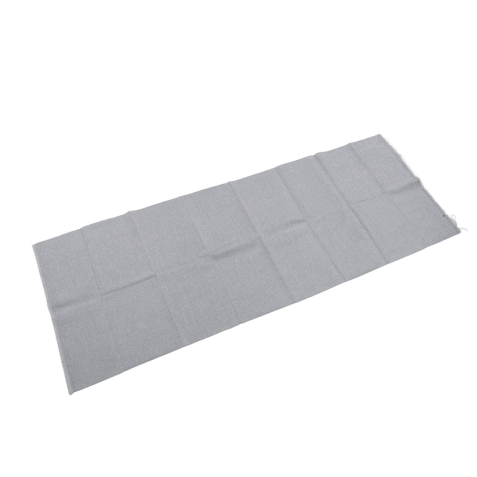 

Ткань для решетки динамика 59x20 дюймов, двухслойная утолщенная ткань для решетки динамика или сцена для домашнего кинотеатра светло-серый