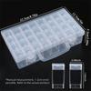 Clear Perler Beads Storage Boxes with Handle Storage Box Diamond Embroidery Accessories Drill Box