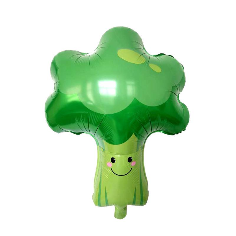 Fruit & Veggie Shaped Foil Balloons - Party Decor & Photo Props for Birthdays and Events