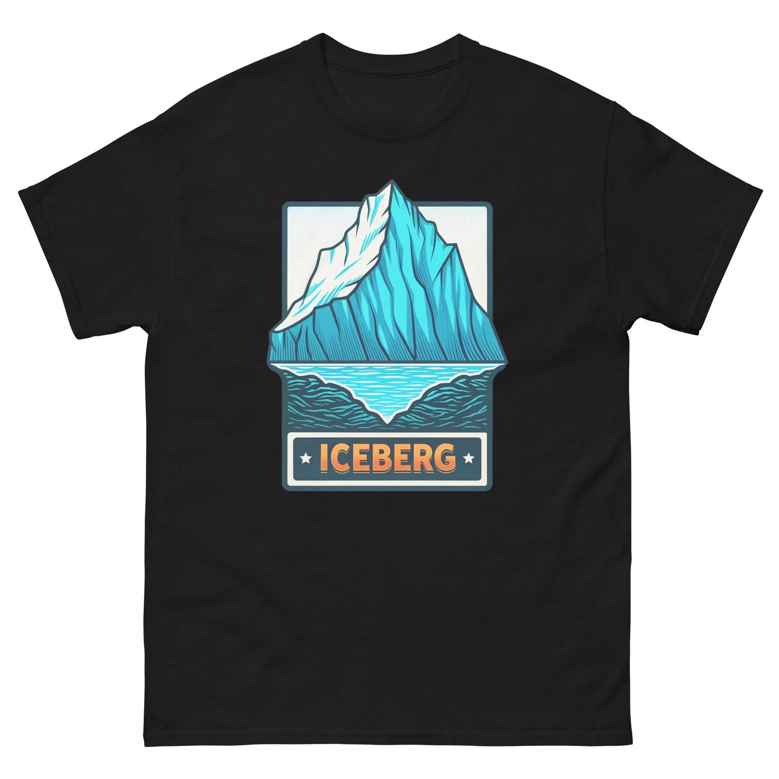 Iceberg Geographical Landscape Location Scenery T-Shirt S
