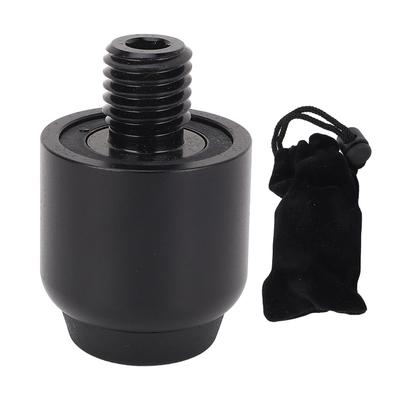 Billiard Pool Cue Extension 1.1 Inch Length Aluminum Billiard Accessories Extender with Rubber End