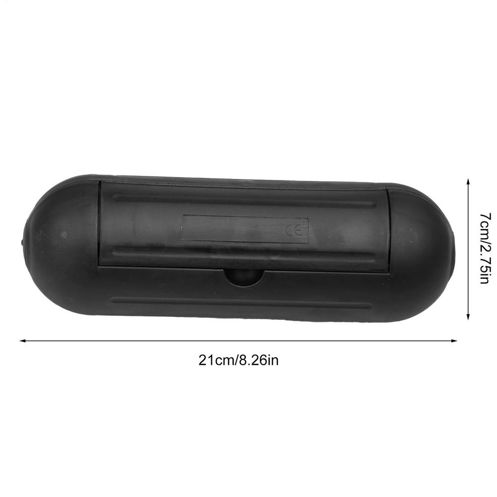 Outdoor Extension Cord Safety Cover With Waterproof Seal Weatherproof Electrical Connection Box To Protect Outdoor Outlet Plug