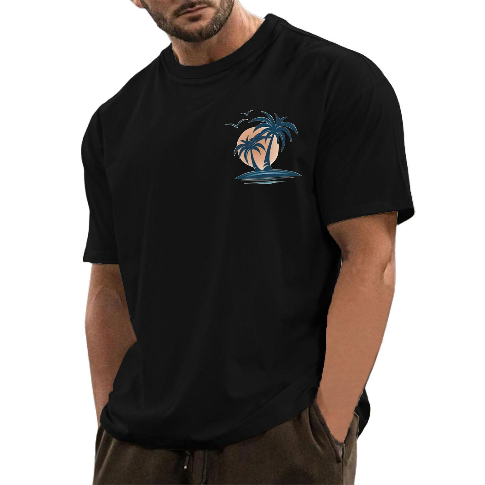 

Мужская футболка Футболки с графическим текстом Pool3D печать Уличная повседневная одежда с короткими рукавами и принтом Базовая одежда XXXXL чёрный