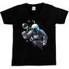 1Tee Kids Boys Astronaut Blowing Bubbles In Space T-Shirt