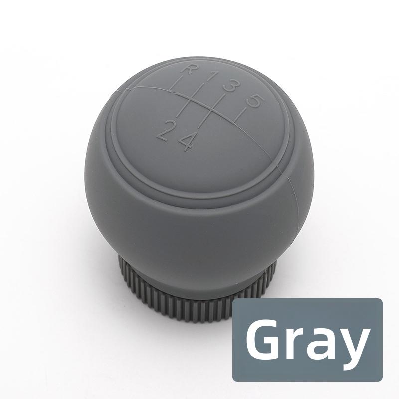 Universal Gear Shift Knob Silicone Cover Gear Rod Protect Case Dustproof WaterProof Lever Handle Skin Nonslip Manual Shifter