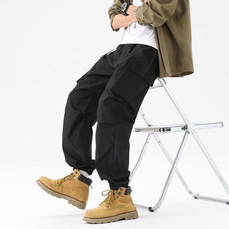 Charge Pants Men's Spring and Autumn Thickened Outdoor Mountaineering Pants Men's Waterproof, Windproof and Cold-proof Tooling Pants