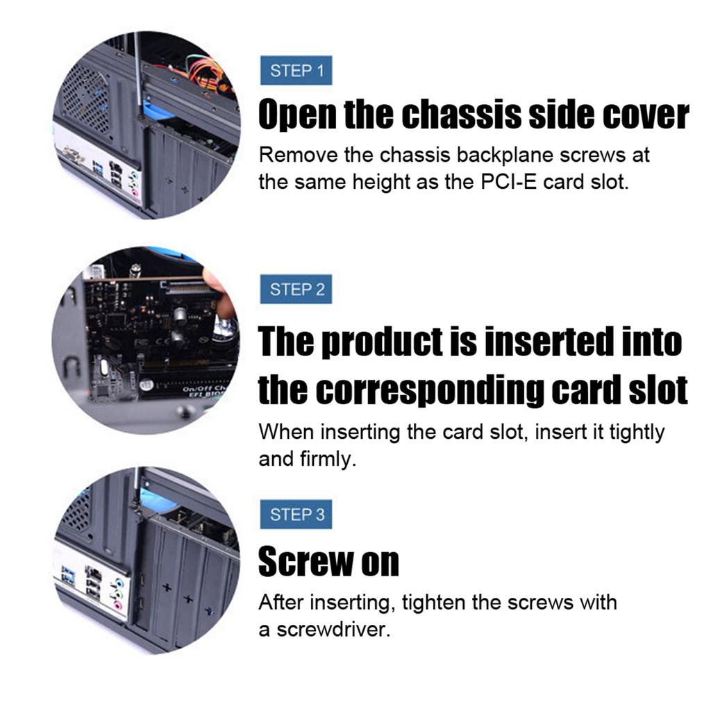 USB3.2 Expansion Card TYPE‑C+TYPE‑A Desktop Expansion Card for ASMedia ASM3142 10Gbps