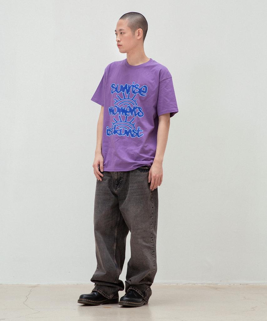 ISTKUNST Sunrise Moment Tee_Purple(Ik2Emmt504A)