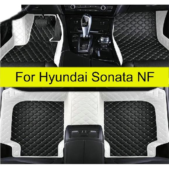 Car Floor Mats For Hyundai Sonata NF 2006 2007 2008 2009  Auto Foot Pads Automobile Carpet Cover Interior Accessories
