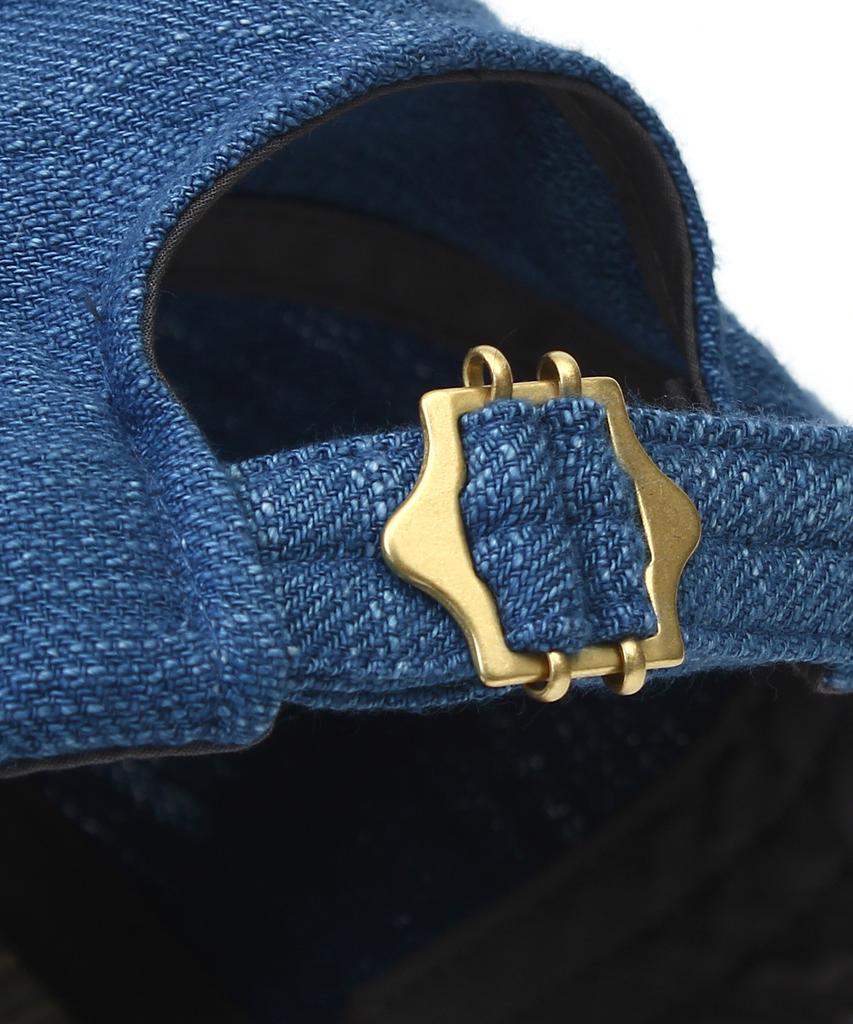 Eondeokeonteulolseutyudio Daily Ball Cap 6-Pannel Ball Cap / Jersey Indigo / L Denim