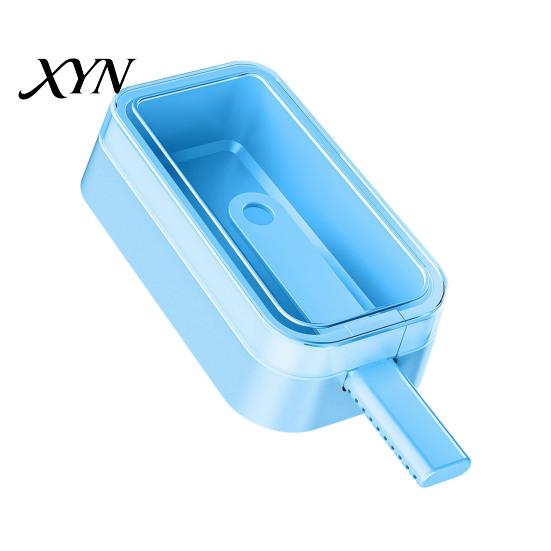 Moule à Glace à l'Eau Fait Main en Silicone avec Bâtonnet, Réutilisable Qualité Alimentaire, Fabricant d'Esquimaux d'Été avec Couvercle, Lolly Congélateur DIY pour la Cuisine