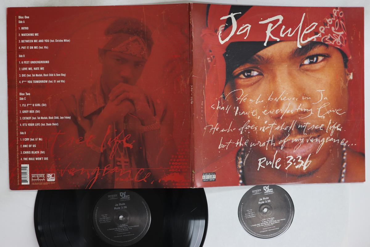 

LP-пластинка JA RULE - Rule 3:36 3145429471 MURDER INC 2000 США Рэп и хип-хоп/R&B Б/У