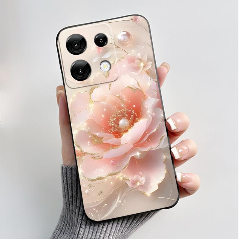 For Umidigi G9 5G G9A G9C G9T Case Fashion Butterfly Flowers Soft TPU Silicone Phone Back Cover for Umidigi G 9 9A 9C 9T Casing