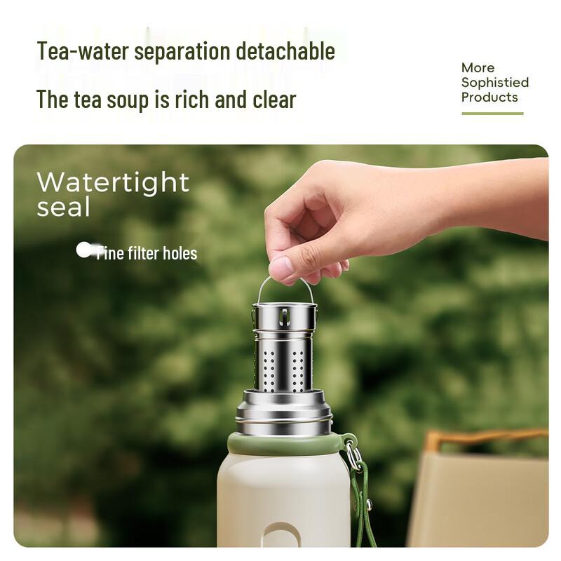 HEOSCU 316L Rostfritt Stål Dubbel-Dryck Vakuumflaska