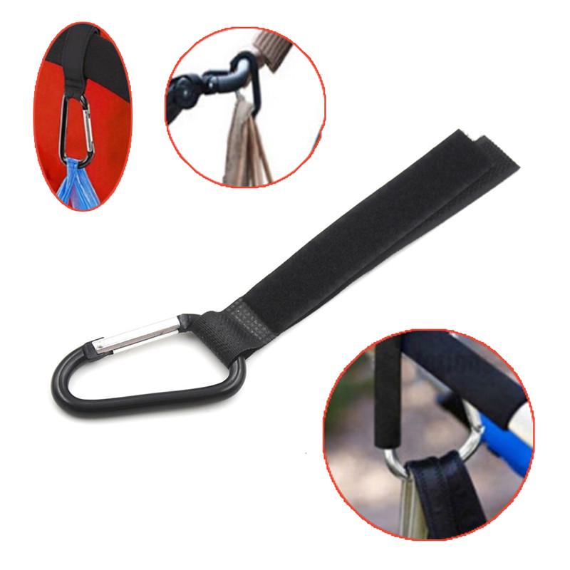 4Pcs Baby Stroller Accessories Pram Hanger Strap Pushchair Bottle Bag Hooks Clip Tool