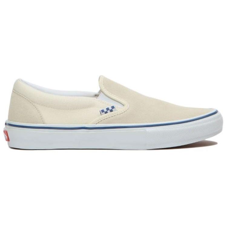Vans Skate Slip-On Schachbrettmuster - Off White Unisex-Sneaker VN0A5FCAOFW