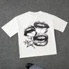 Harajuku Letter Grafik T-Shirts Y2k Herren Damen High Street Oversized Y2k T-Shirt Pro Choice Vintage Top T-Shirt Damen Herren Kleidung
