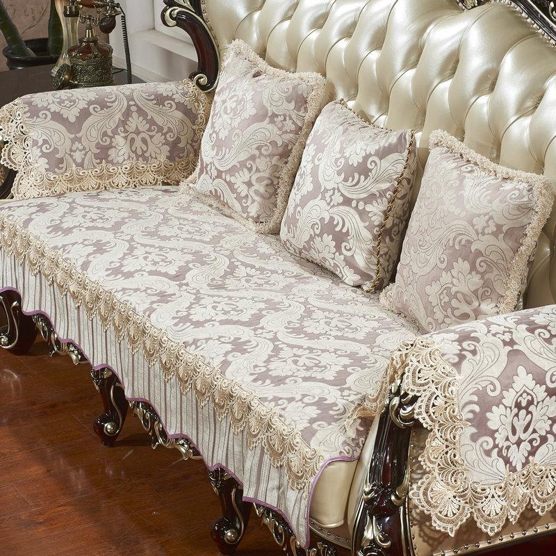 Lace Sofa Cushion Lace American Combination 123 Sofa Cover