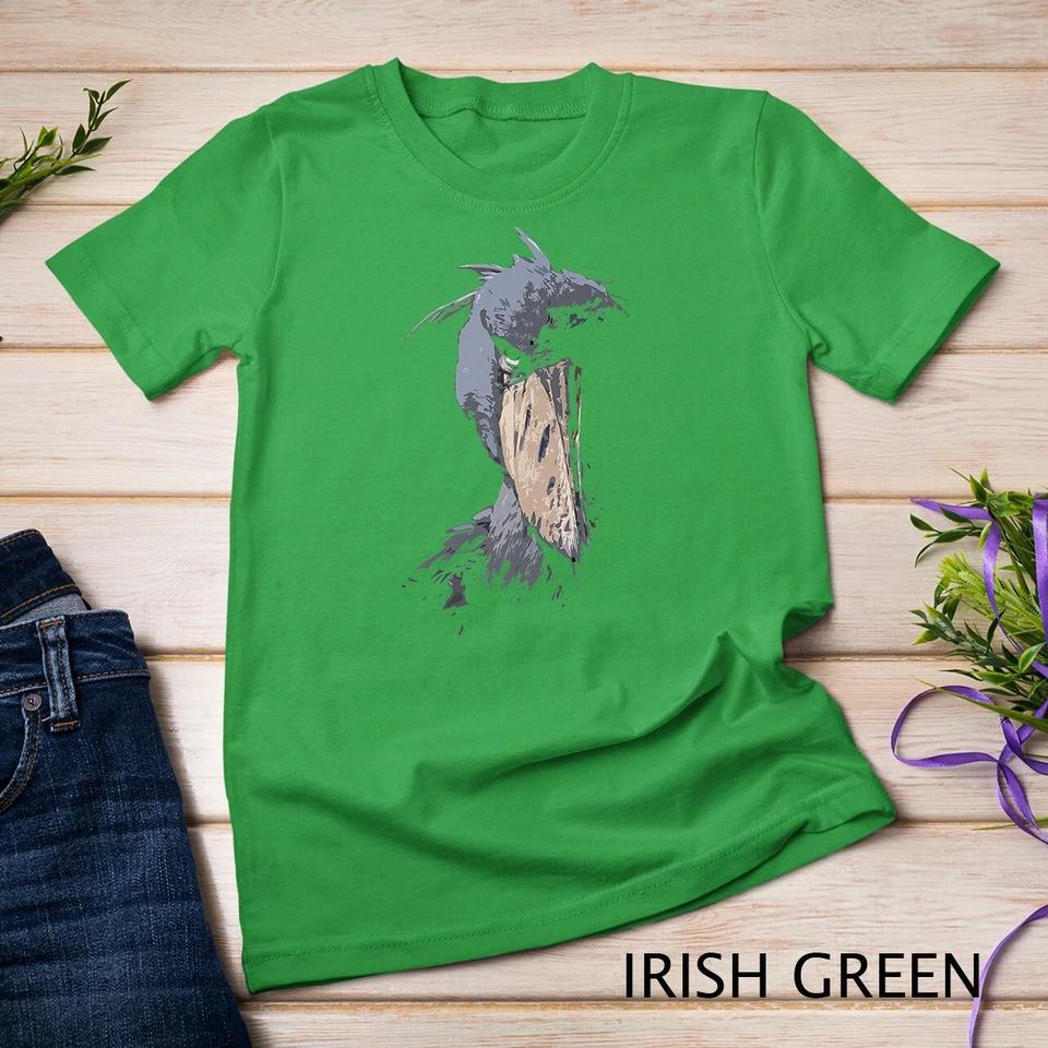 Shoebill African Bird Aztec Mayan Bird Lover Cool Distressed Unisex T-shirt 6