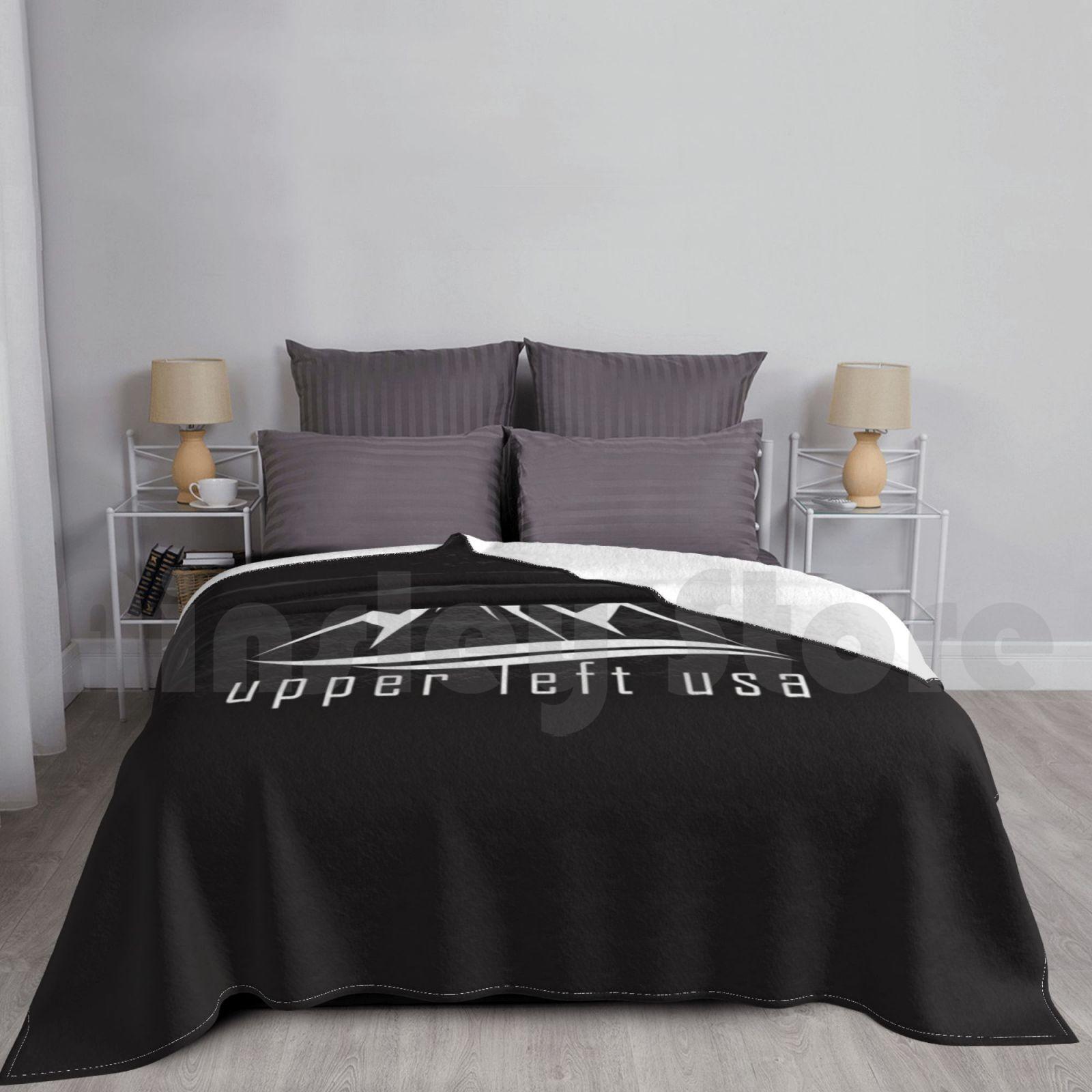 Upper Left Usa Blanket Fashion Custom Washington Upper Left Pacific Northwest Seattle Pnw Upper Size: 75*100cm, Weight: 230 GSM