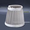 European Style Handmade Pleated Fabric Lampshade for Pendant and Wall Lamps