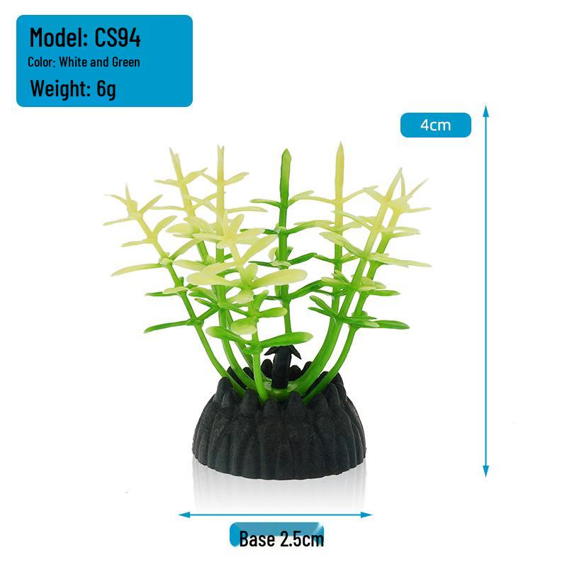 Yapay Akvaryum Dekorasyonu: Plastik Su Bitkileri ve Çiçekleri